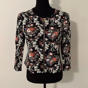 Philosophy - Floral Zip Up Jacket